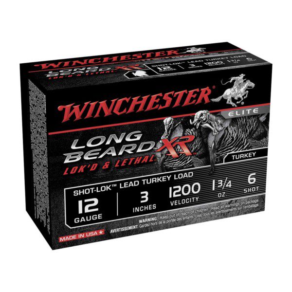 winchester long beard xr 12 gauge 3 inch 1 75 6 shot