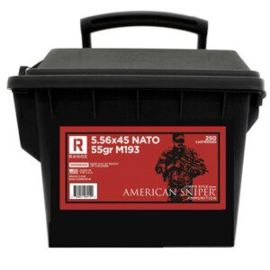 Sniper 556 250 red Ammo can m193