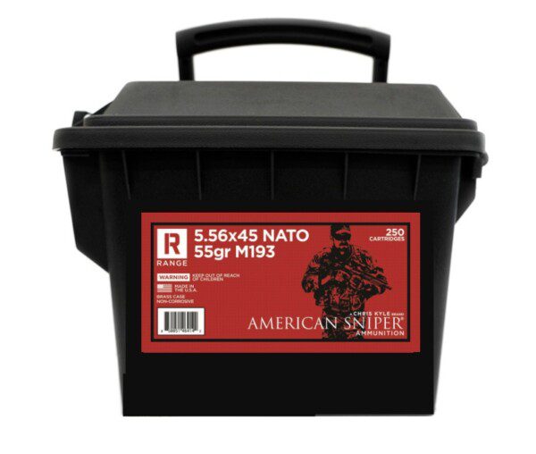 Sniper 556 250 red Ammo can m193