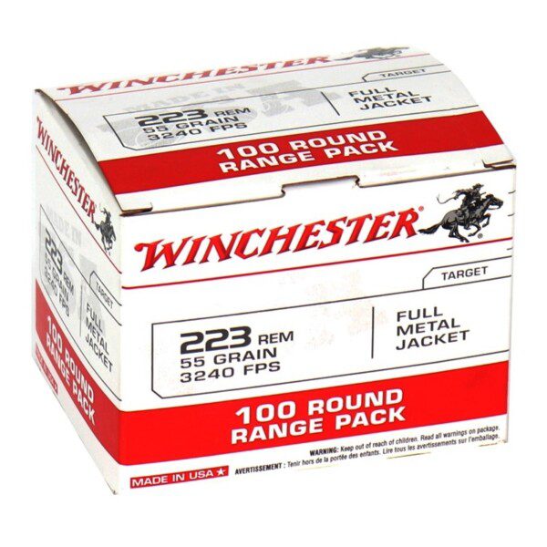 winchester 223 55gr 100 pack