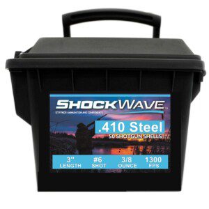 shockwave 410 Steeel 3 inch can 50 ct